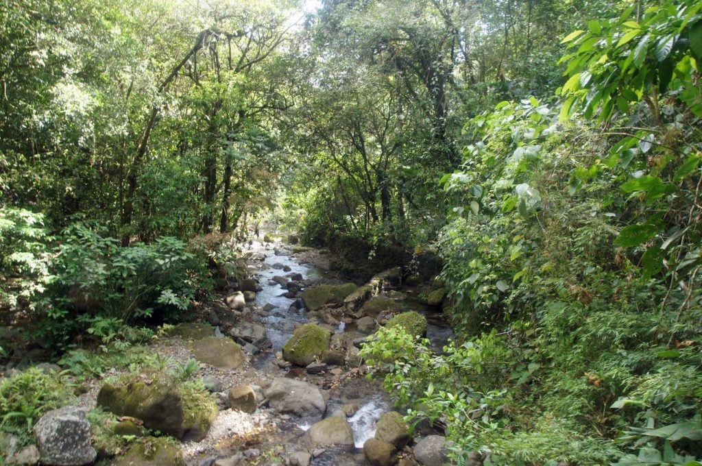 Chorro de Las Mozas el valle