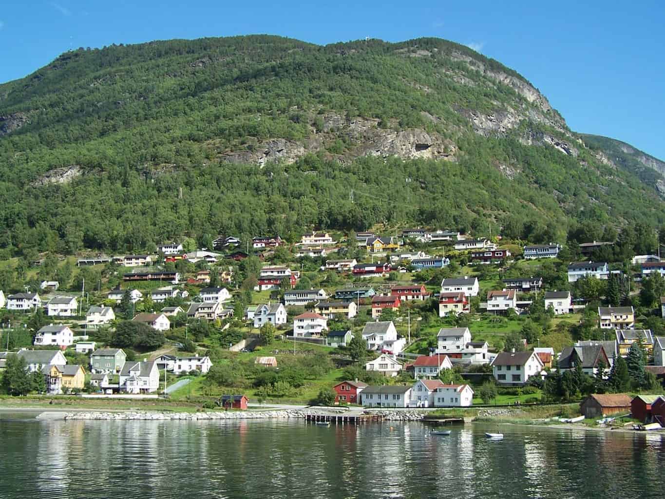 Fjorden noorwegen bergen