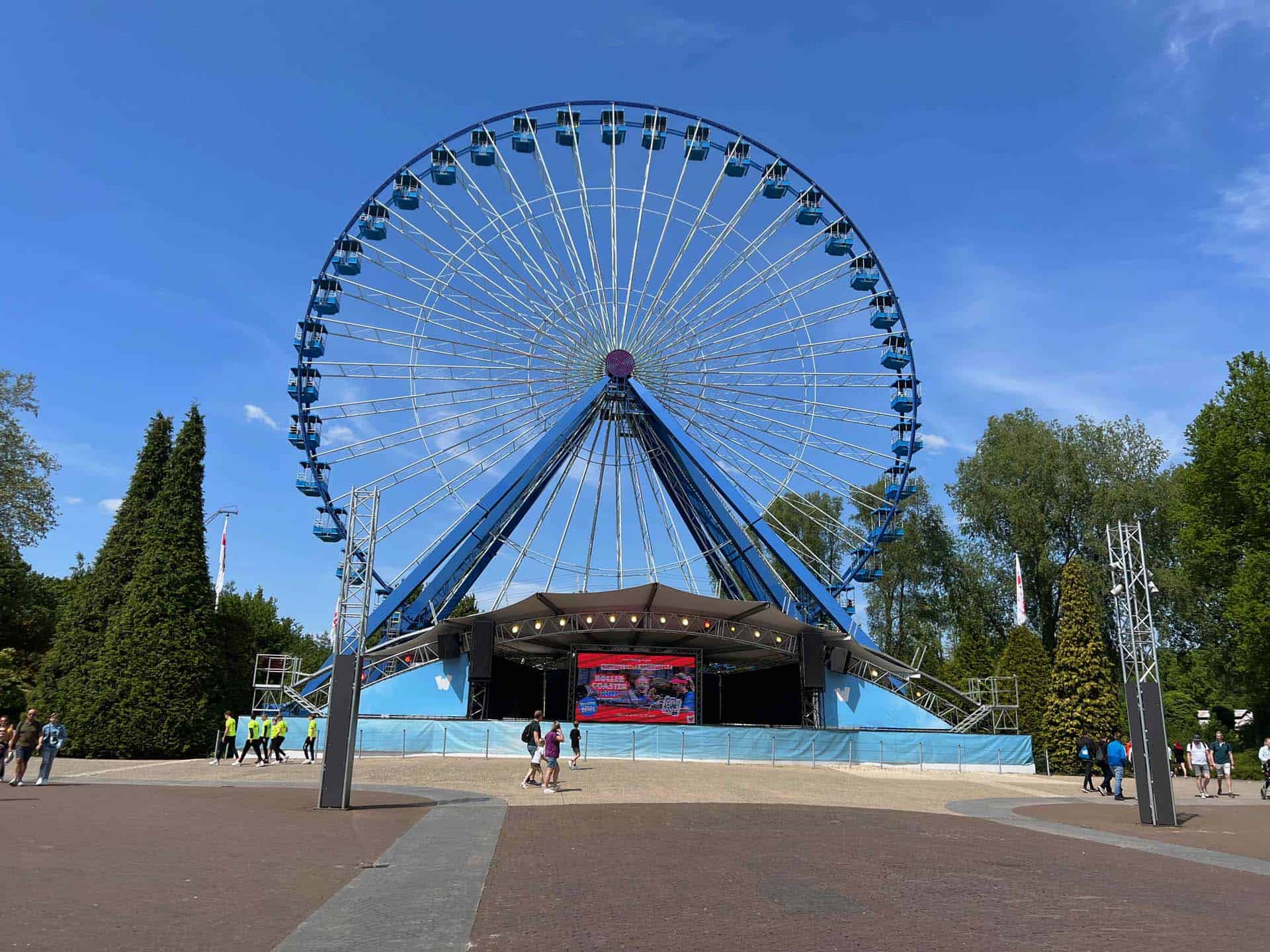 Walibi draaimolen