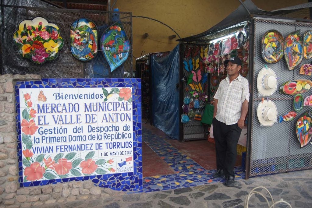 El valle de anto winkeltje met souveniers