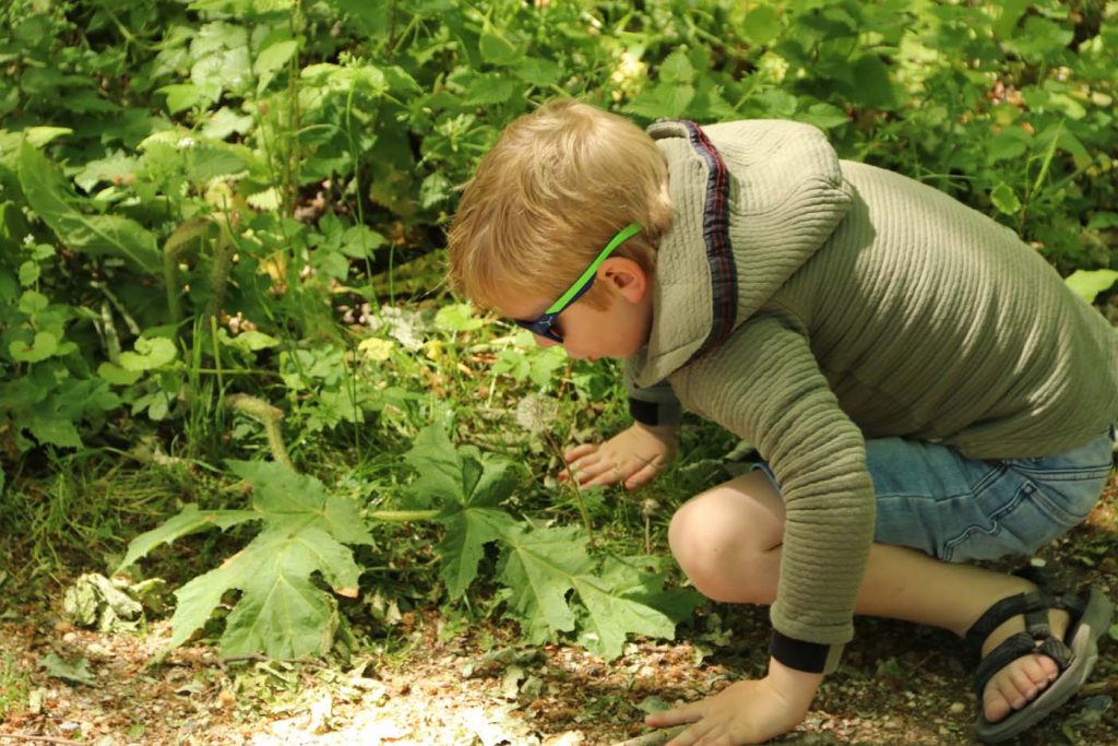 De manteling wandelen