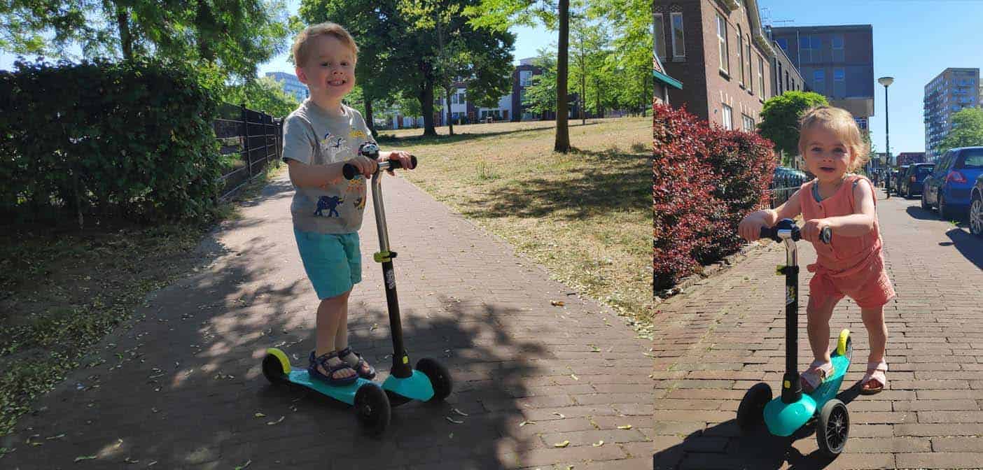 hoek Oeps dok Oxelo kinderstep Decathlon, hartstikke handig voor peuters en kleuters -  Gezin op Reis