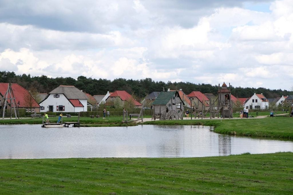 vakantiepark zwemvijver leistert