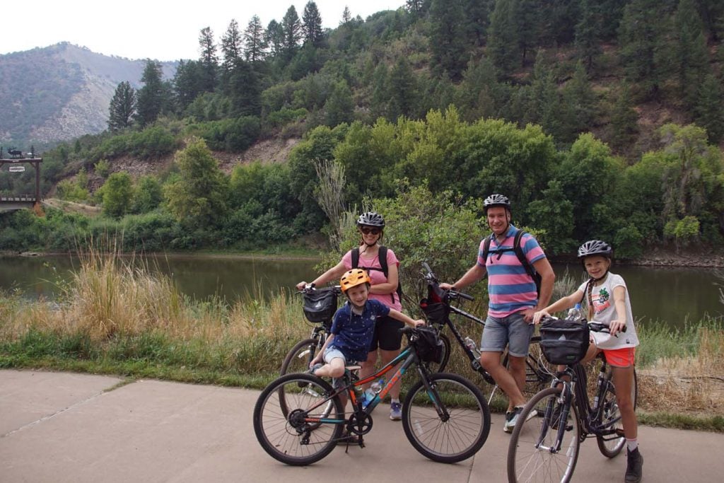 mountainbiken met kinderen