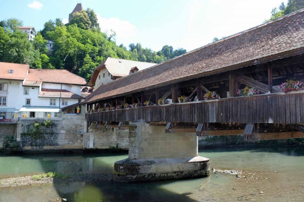 Gorges de Gottéron wandeling bernbrug