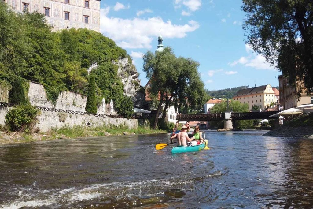 kajakken cesky krumlov