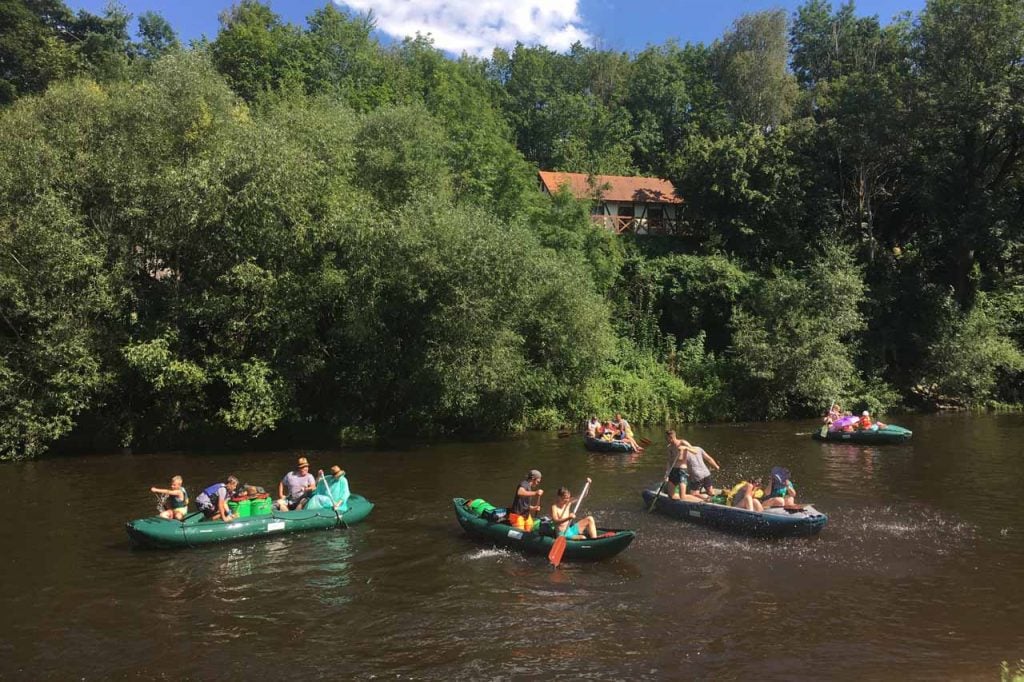 kajakken cesky krumlov