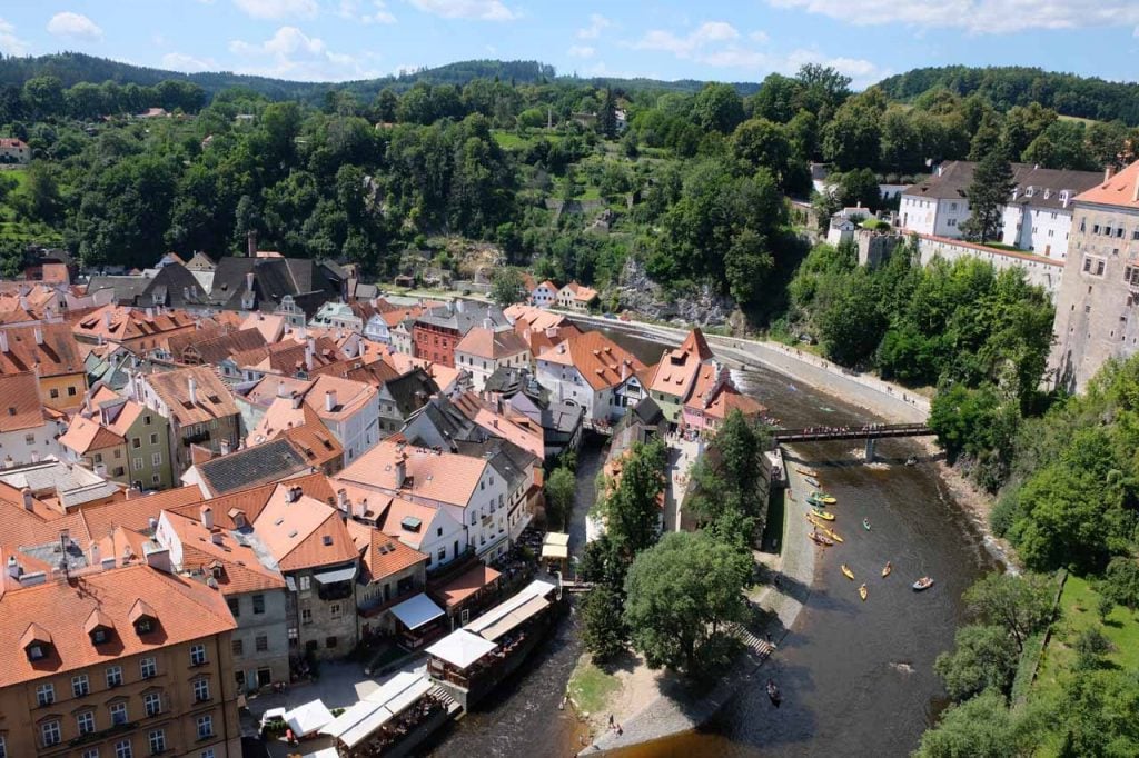 kajakken cesky krumlov