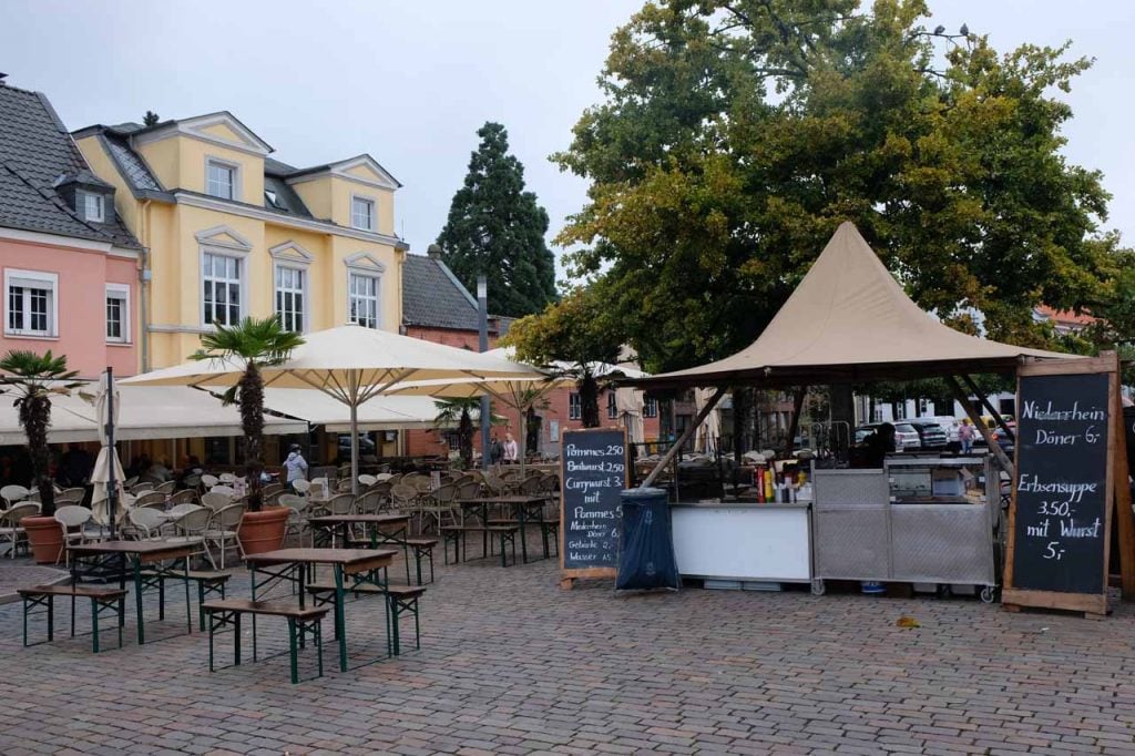 Oude markt van Xanten