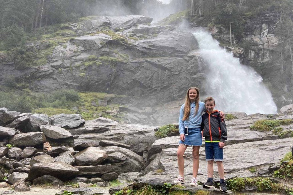 Zillertal met kinderen krimmlerwaterval