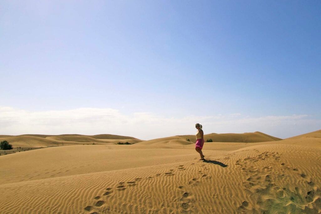 De duinen van Maspalomas