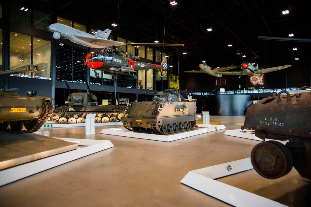 Nationaal Militair Museum met kinderen