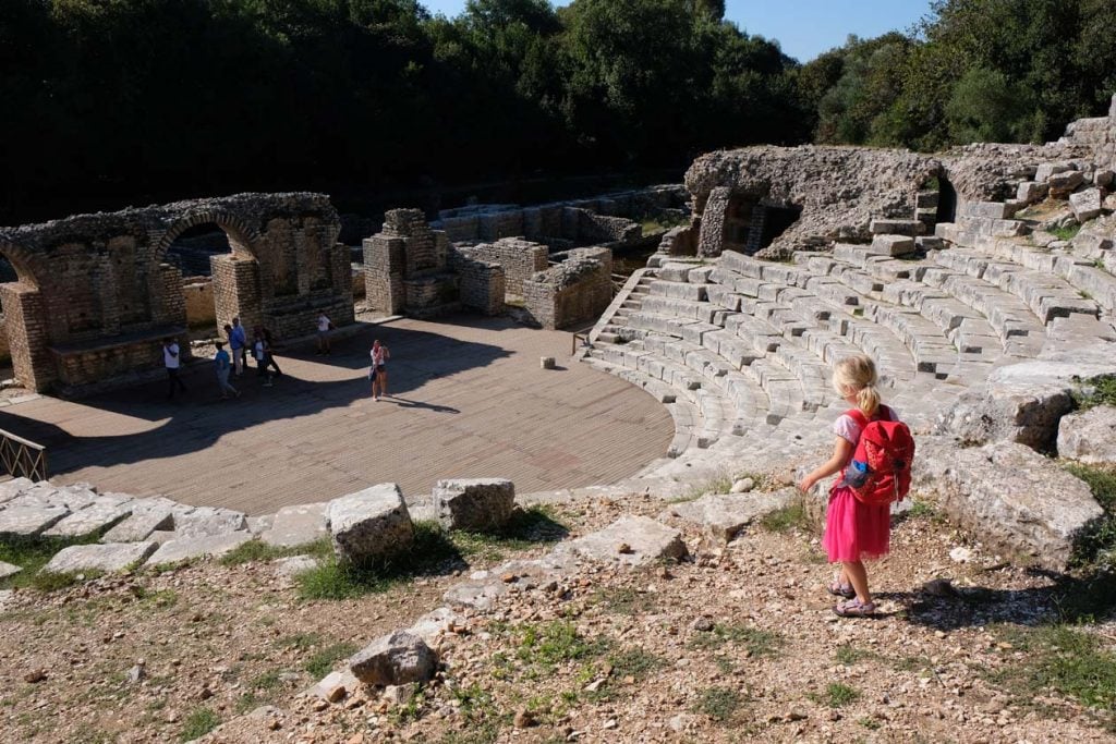 Balkan met kinderen