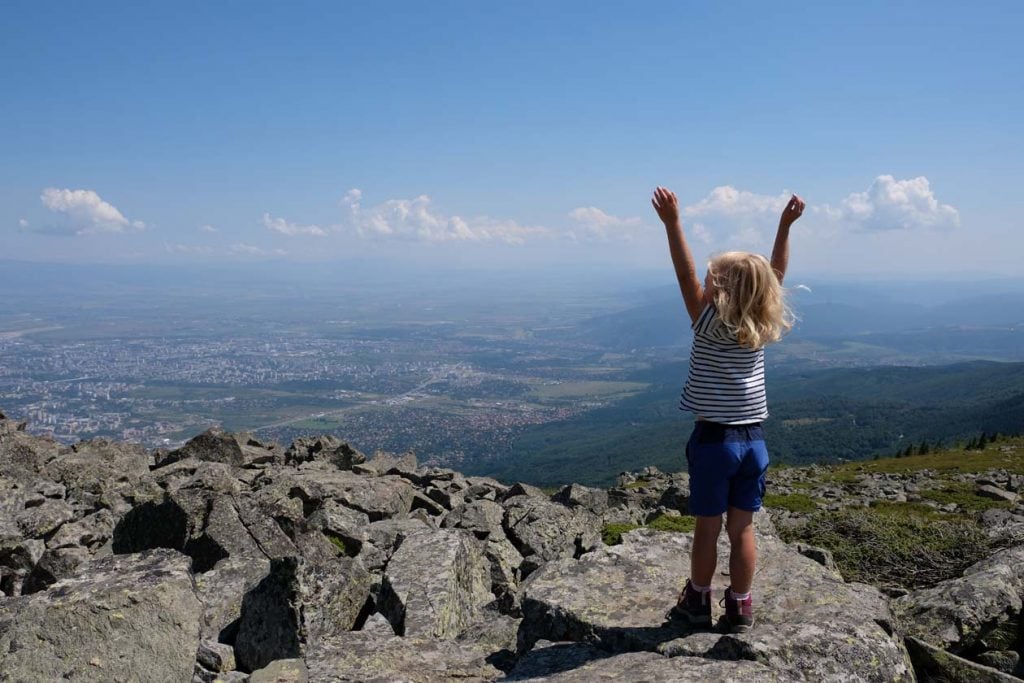 Balkan met kinderen