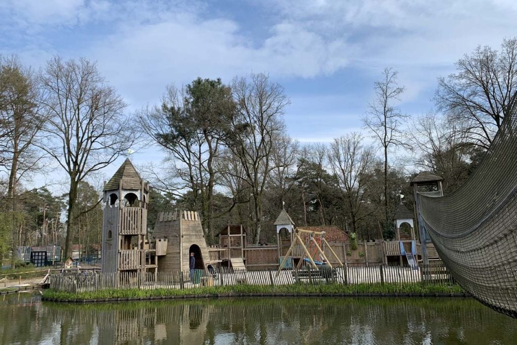 Huisje Landal de Lommerbergen speeltuin