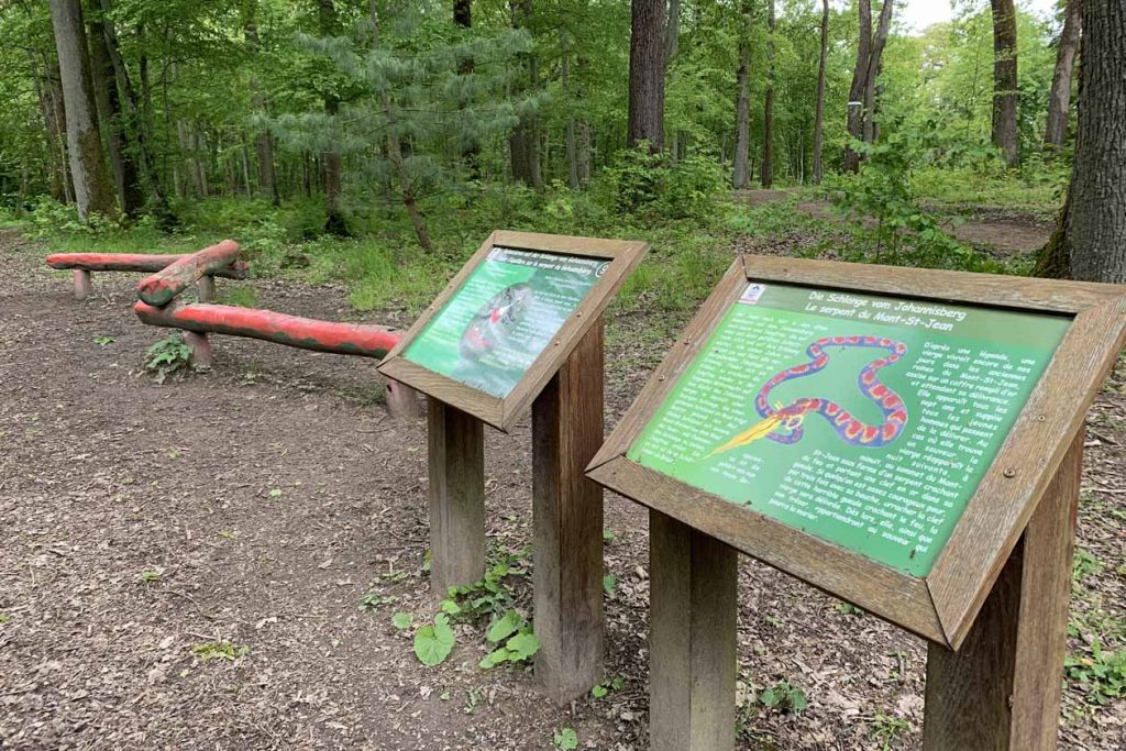 Educatieve wandeling en speelbos Parc Le'h