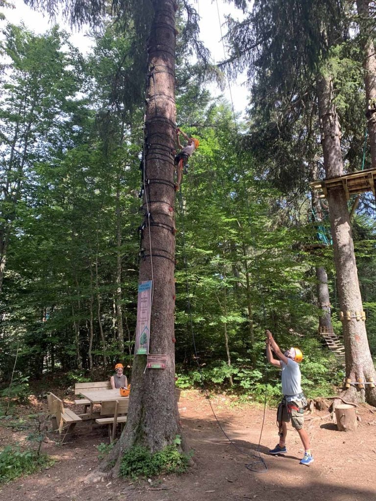 Klimpark D'un arbre à l'autre