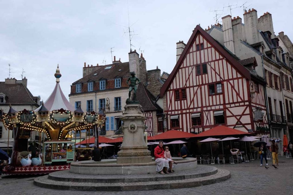 Dijon met kinderen