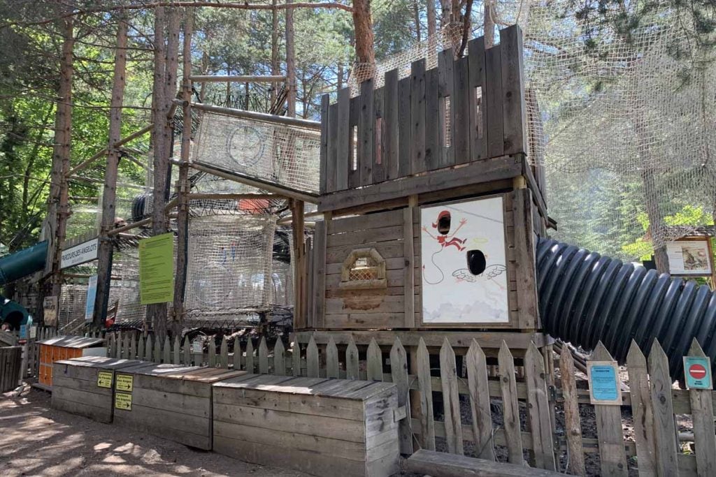 Klimbos en zipline parcobranche du Diable