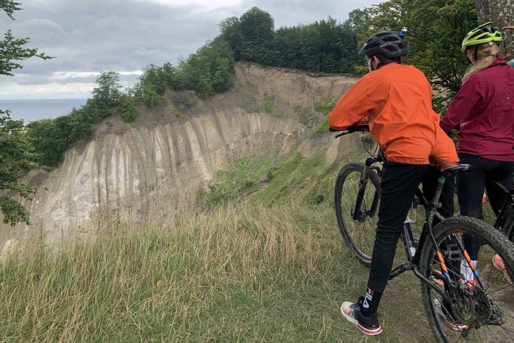 Mountainbiken Møns Klint 