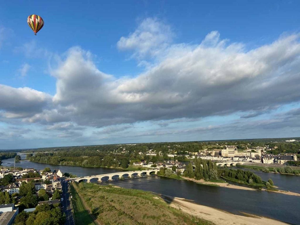 Loire vanuit een ballon