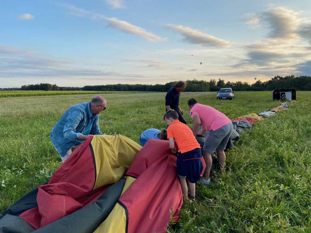 Loire vanuit een ballon