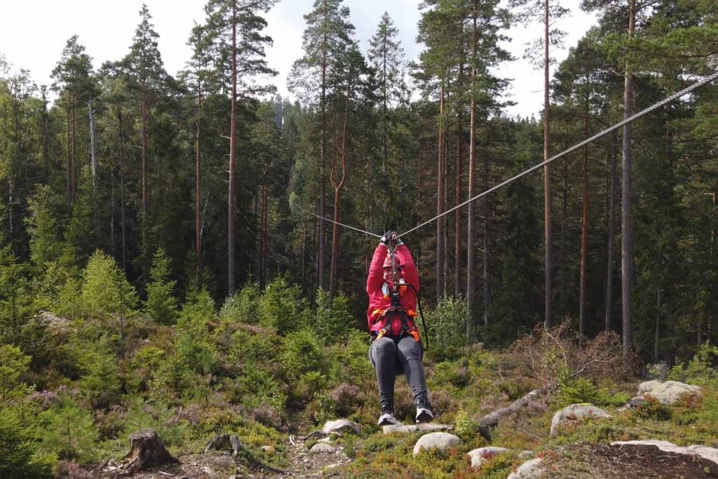 Little Rock Lake Zipline