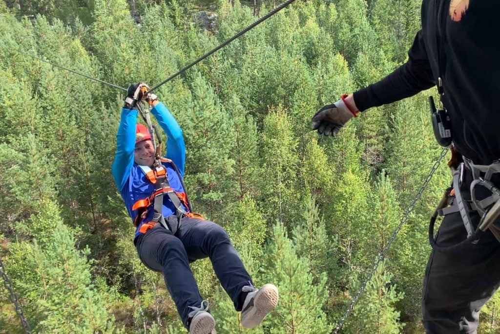 Little Rock Lake Zipline