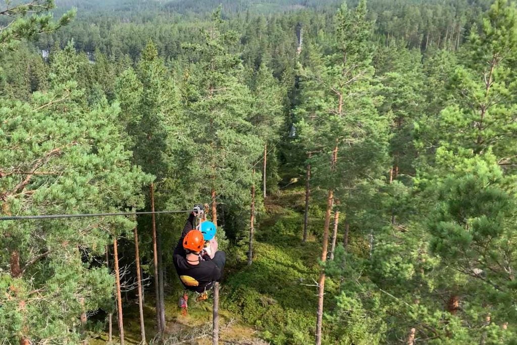 Little Rock Lake Zipline