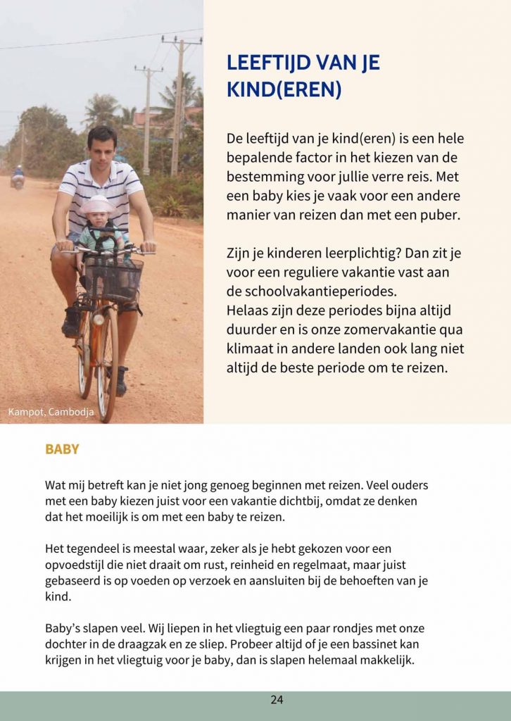 Versie-Boek-Handboek Verre Reizen Met Kinderen