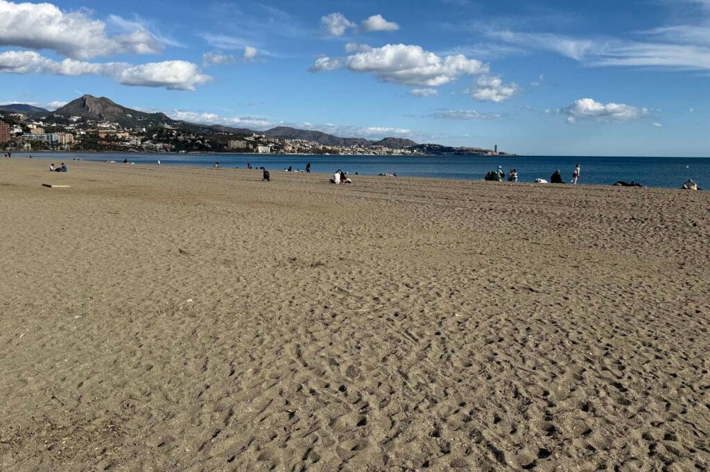 Malaga met kinderen strand