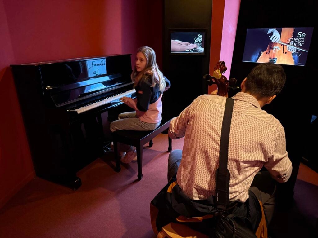 Malaga muziekmuseum met kinderen