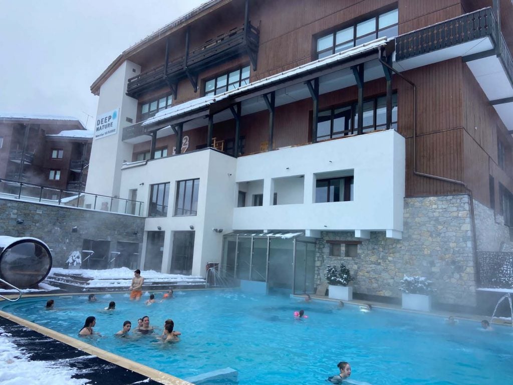 Deep nature spa la plagne