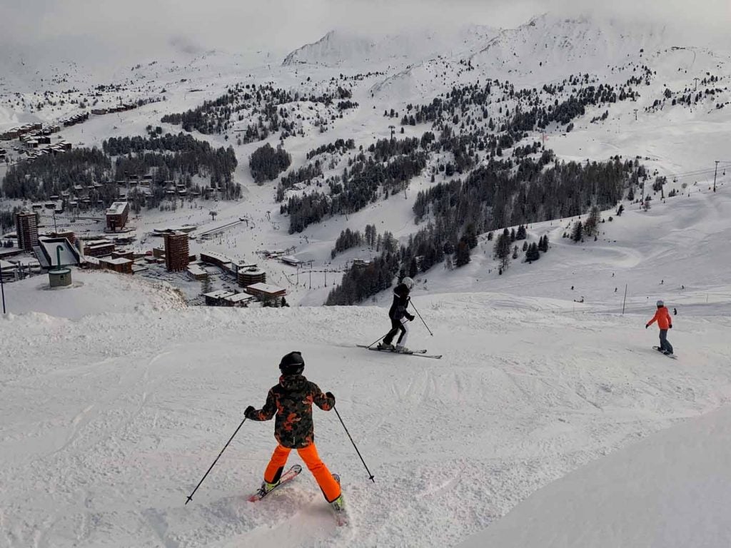 La plagne met kinderen