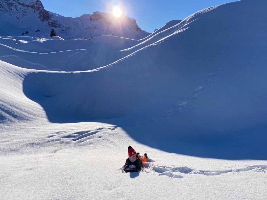 La plagne met kinderen