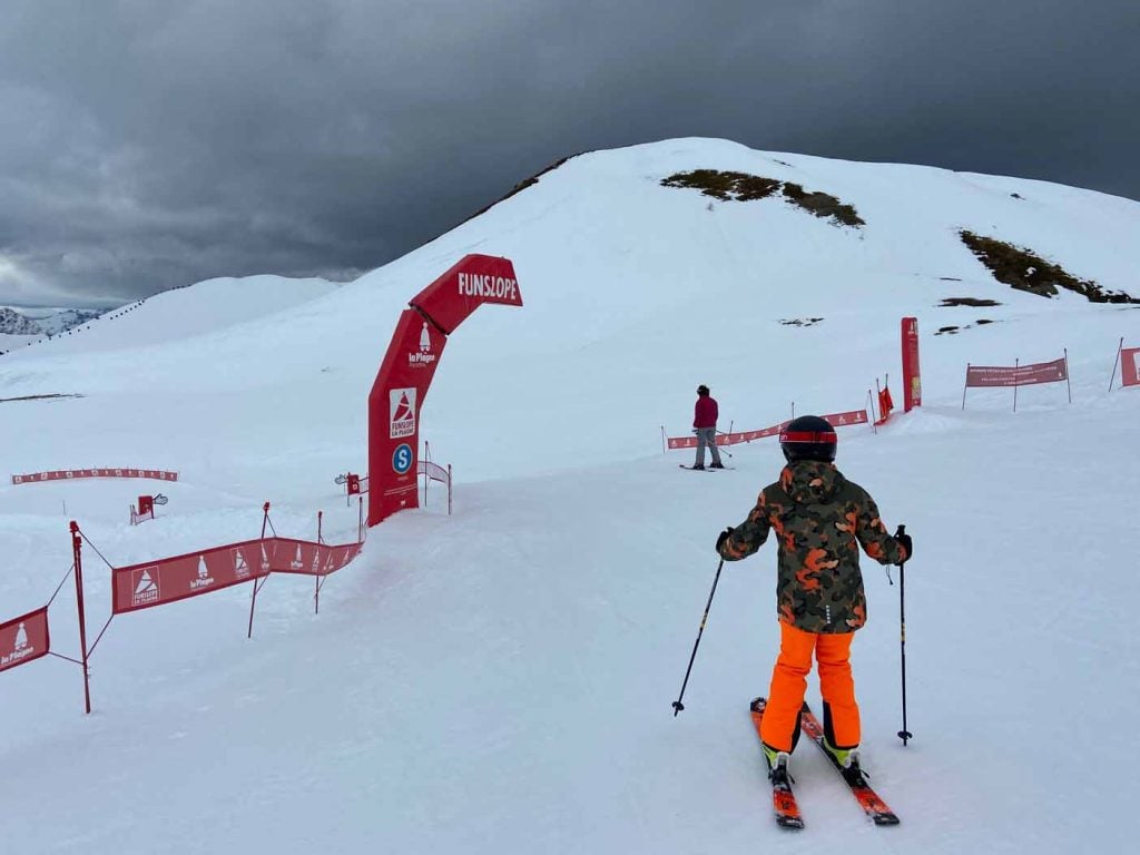 La plagne met kinderen