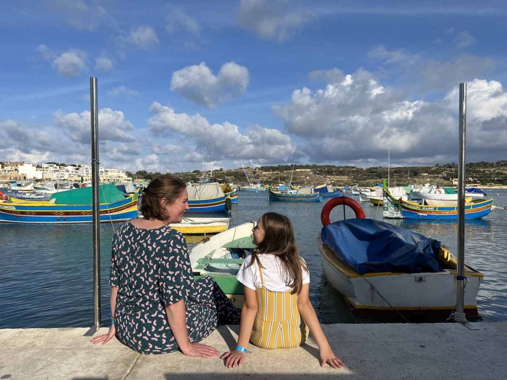 De vissersbootjes van Marsaxlokk