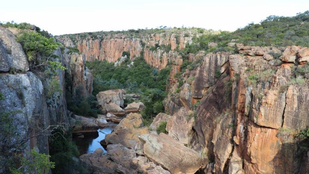 Panorama route Bourke Luck