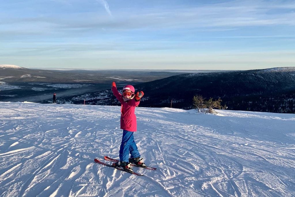 skiën in stoten