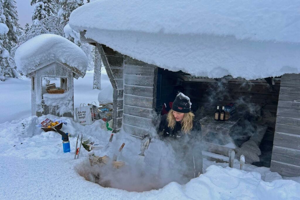 Sneeuwscootertocht 