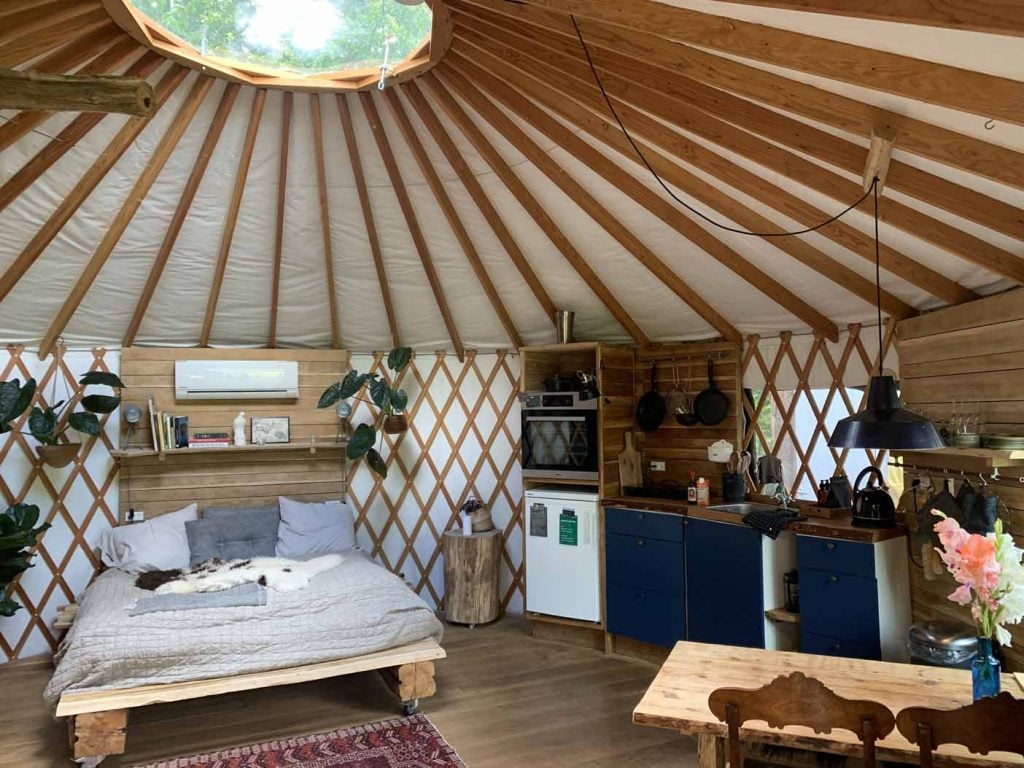 Camp adventure yurt