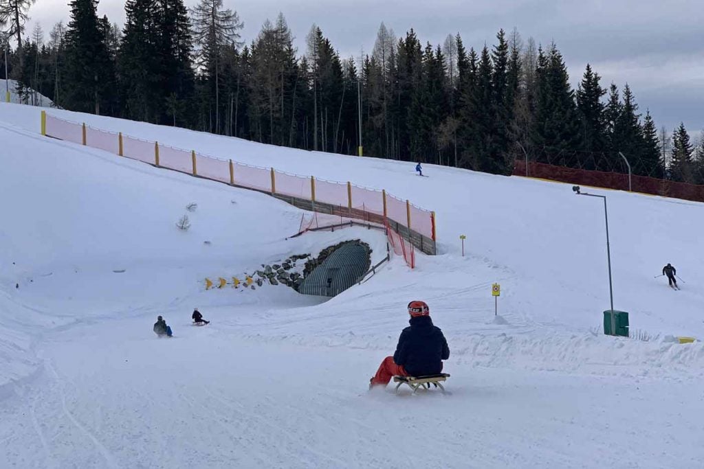 Hochwurzen sleetje rijden