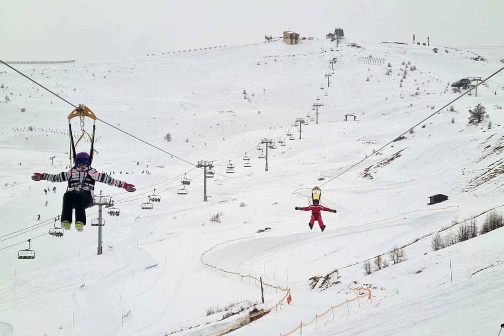 Serre Chevalier zipline