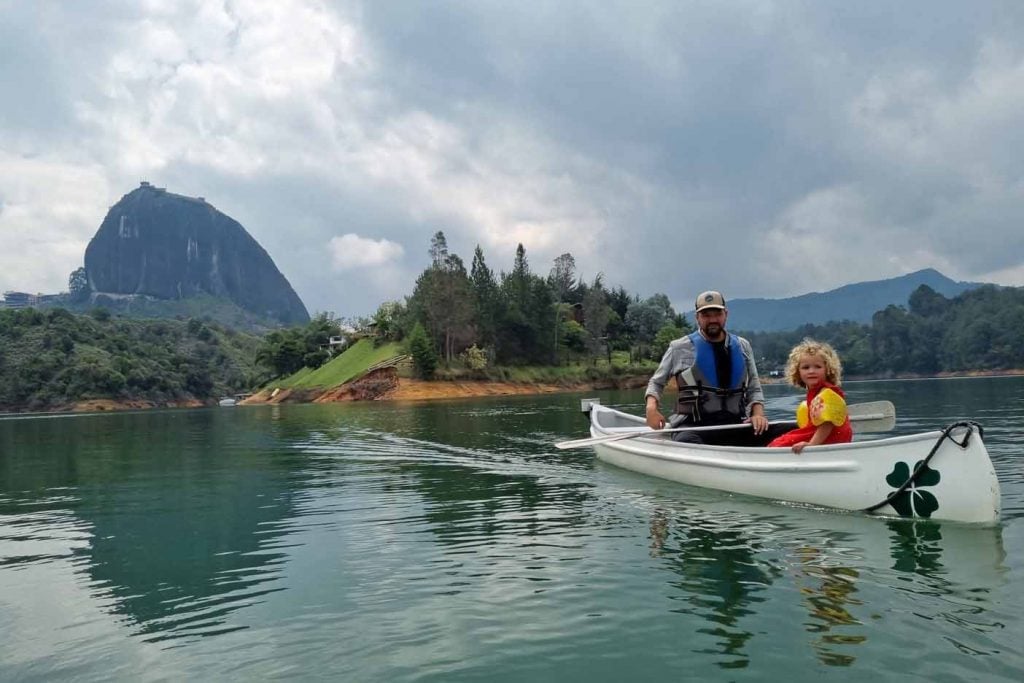 Dagtrip naar Guatapé en El Peñón de Guatapé