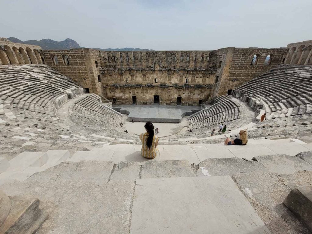 Aspendos trappen