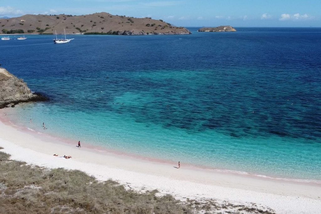 Pink beach