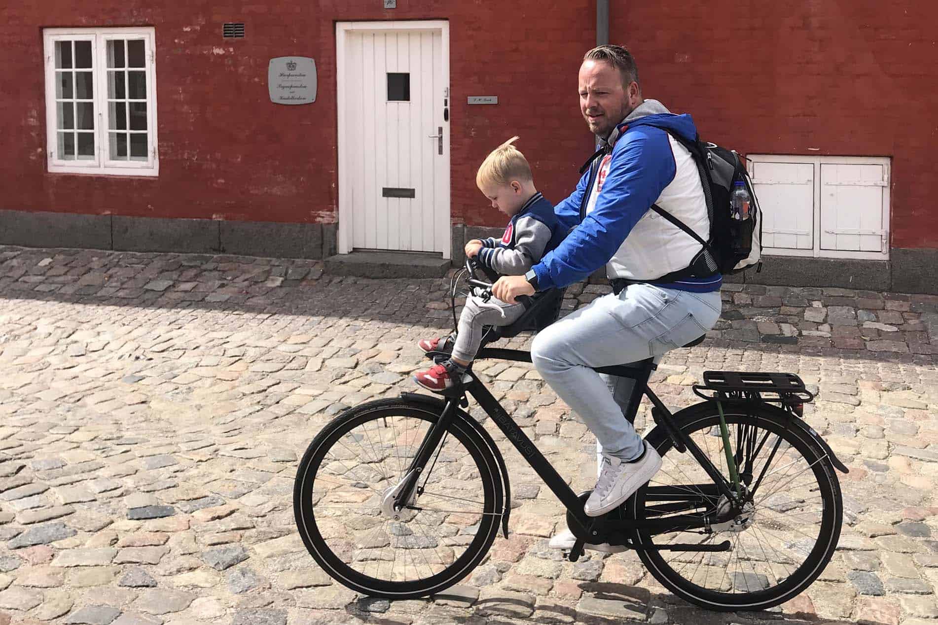 Fietstocht door Kopenhagen met kinderen 