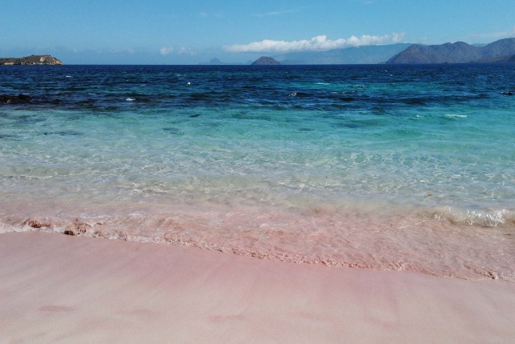 Pink beach