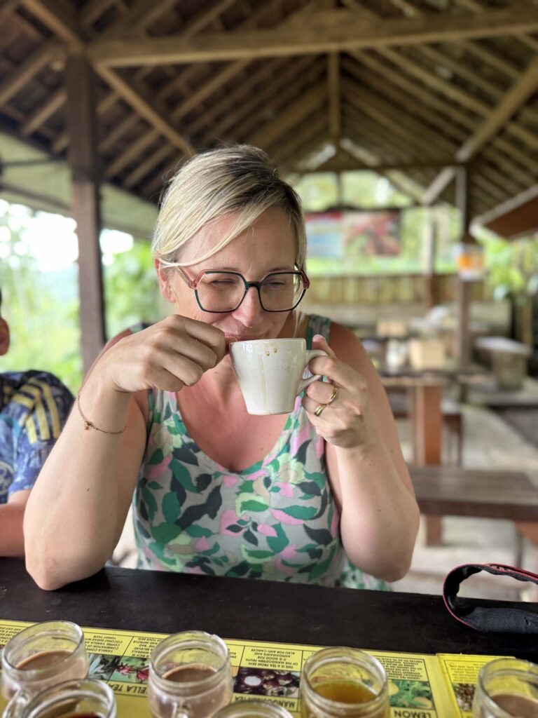 Ubud koffieplantage