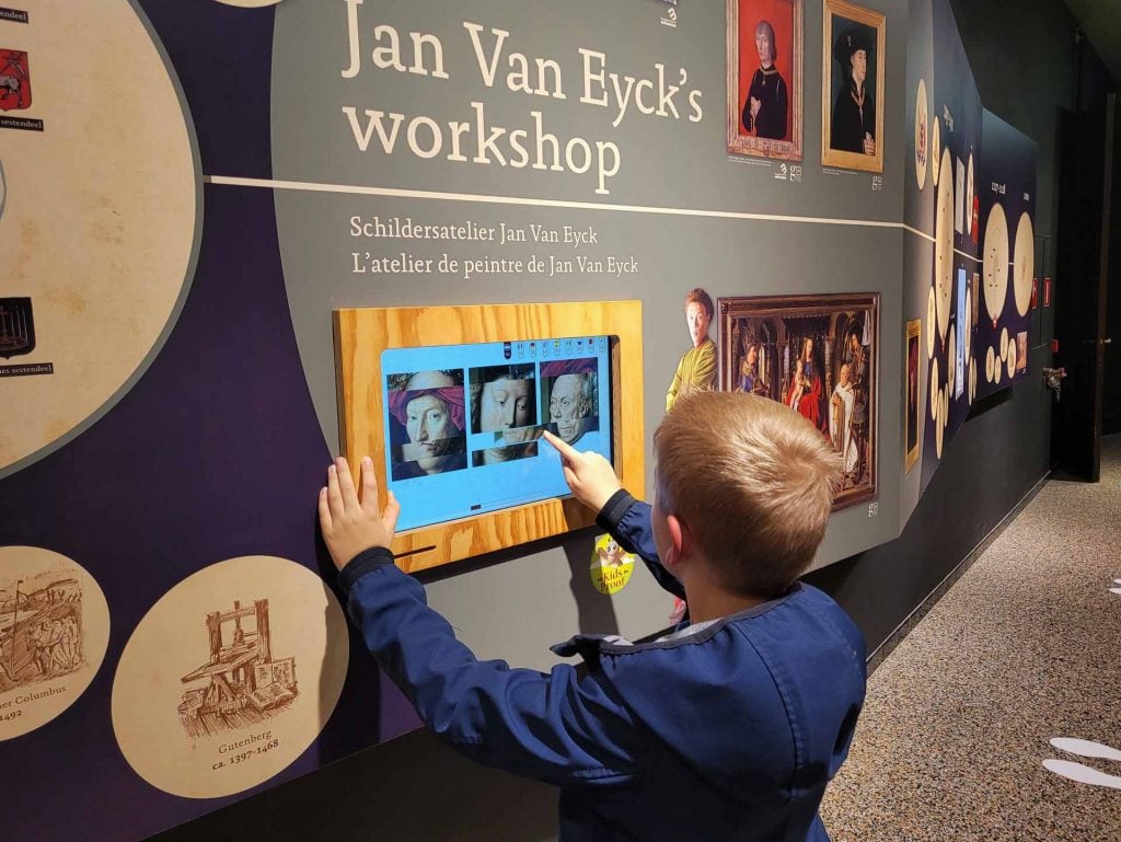 Historium Brugge met kinderen 